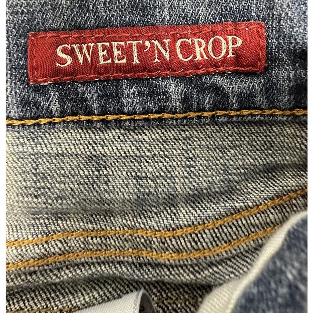 Lucky Brand Jeans Womens 8 29 Sweet N Crop Medium Wash Blue Denim Zip Fly - Picture 3 of 12